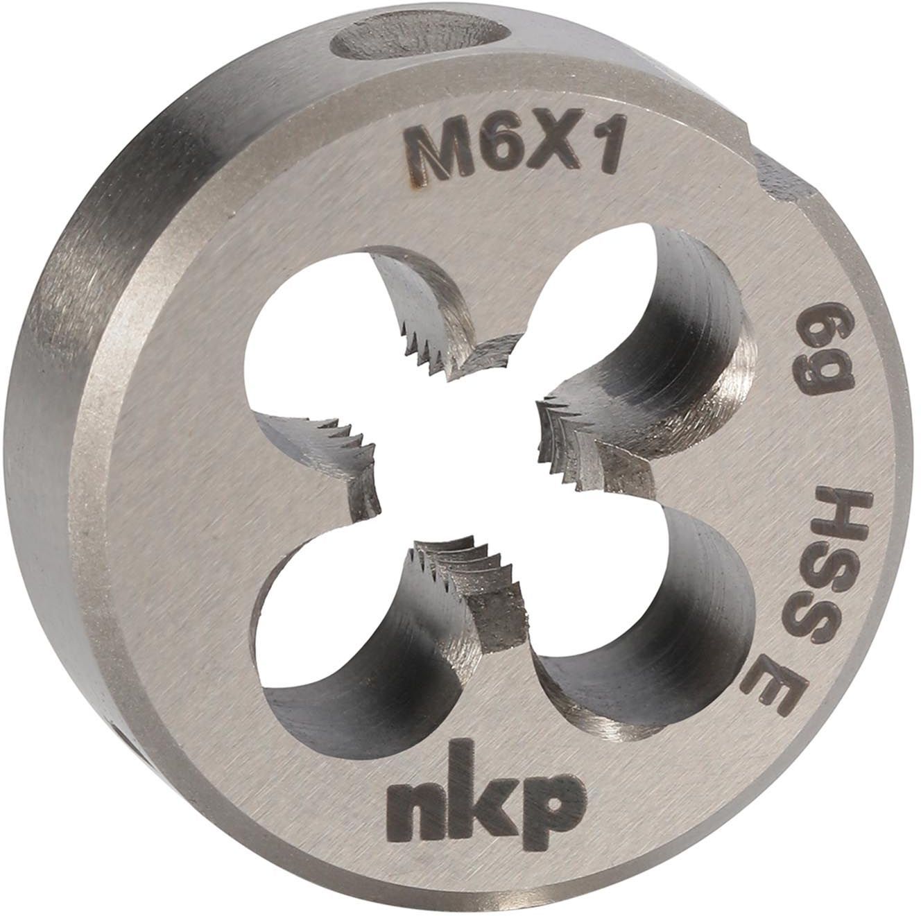 Плашка HSSE DIN EN 22568 NKP, правая метрическая резьба - фото