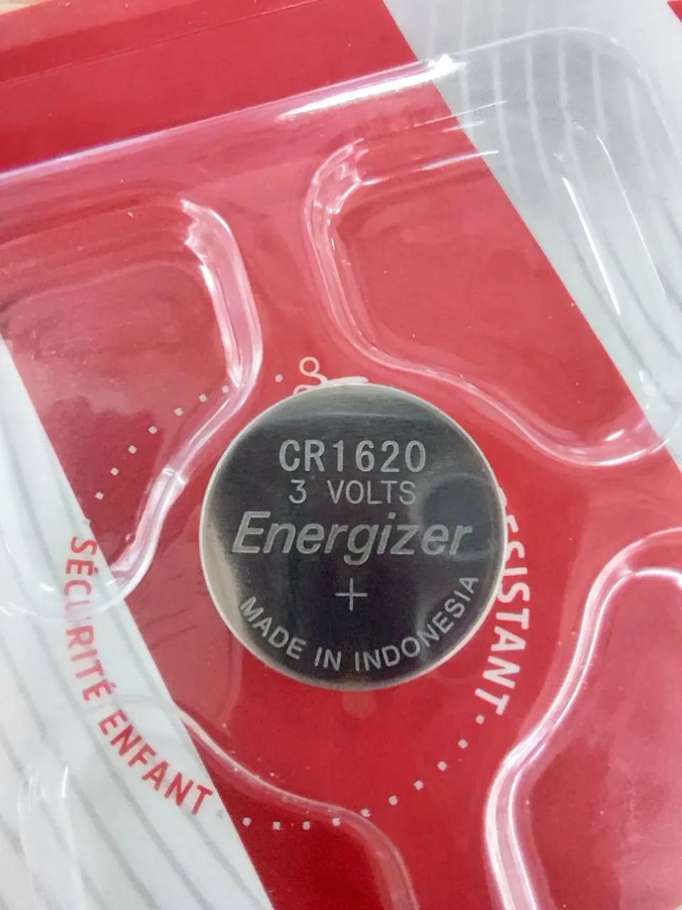 Батарейка CR1620 Energizer 23108 - фото
