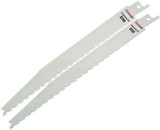 Полотно для сабельных пил 225/205 мм по металлу и дереву S3456XF Heller 27637, биметалл, 5 шт - фото