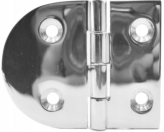 Изображение товара Дверная петля 81х64 мм М8429-4, нержавеющая сталь А4