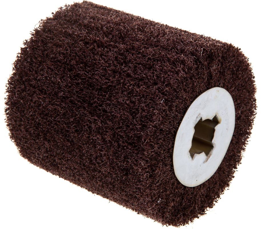 Барабан шлифовальный лепестковый 100х100х19 мм (ступица со шлицами) Р100 Мedium Messer 11-56-100 - фото