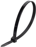 Стяжка нейлоновая черная КСС 9х920 мм Fortisflex 59159, 1 шт