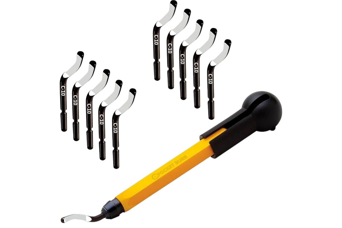 Фаскосниматель 3,2 мм Type-C HEX 9,5 мм CP Gratex 31211, 11 предметов - фото