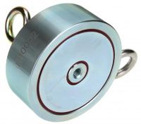 Магнит неодимовый двухсторонний поисковый F400х2 00362