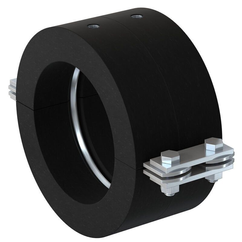 Хомут для холодных труб FFRC Fischer, пенополиуретан/оцинкованная сталь - фото