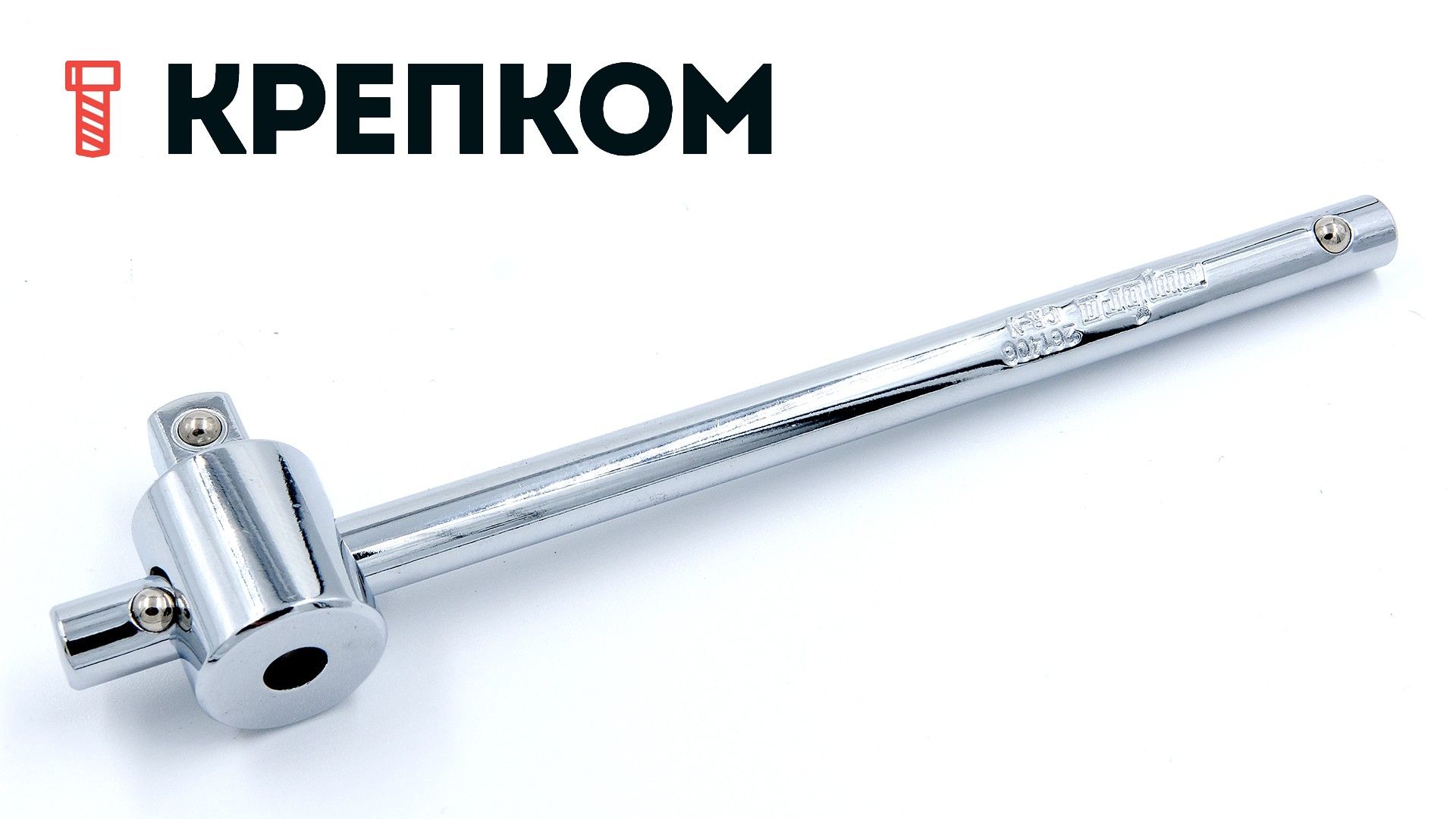Изображение товара Вороток Т-образный 1/4"DR, 120 мм Ombra 261406