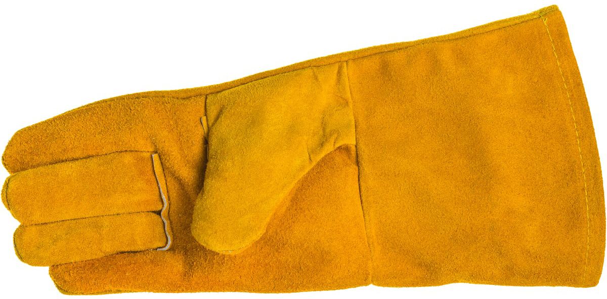 Краги термостойкие спилковые с подкладкой 350 мм XL (10) для сварки и механических работ Professional Stayer 11332-XL - фото