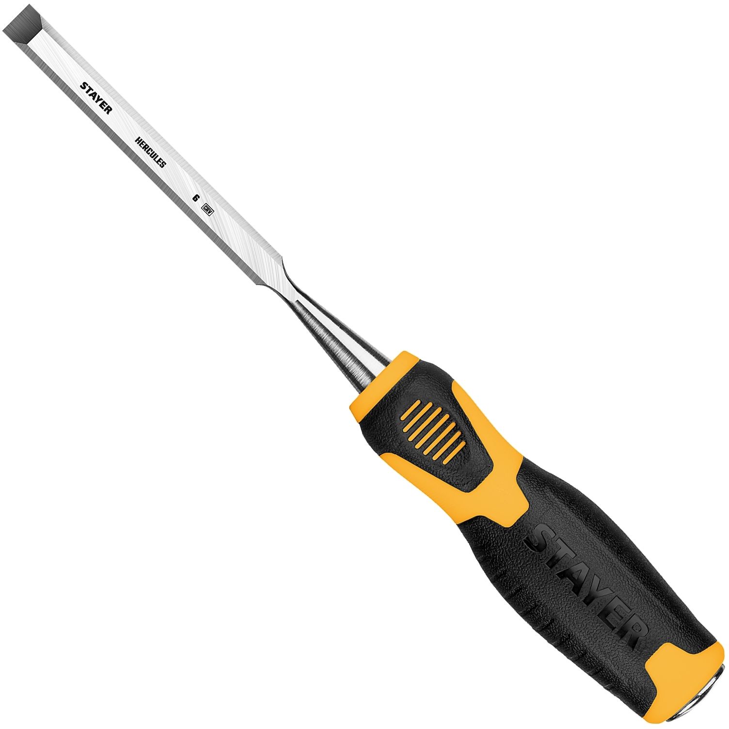 Набор стамесок-долот с двухкомпонентной рукояткой Stayer Hercules Professional 18205-H5, в кейсе, 5 шт - фото