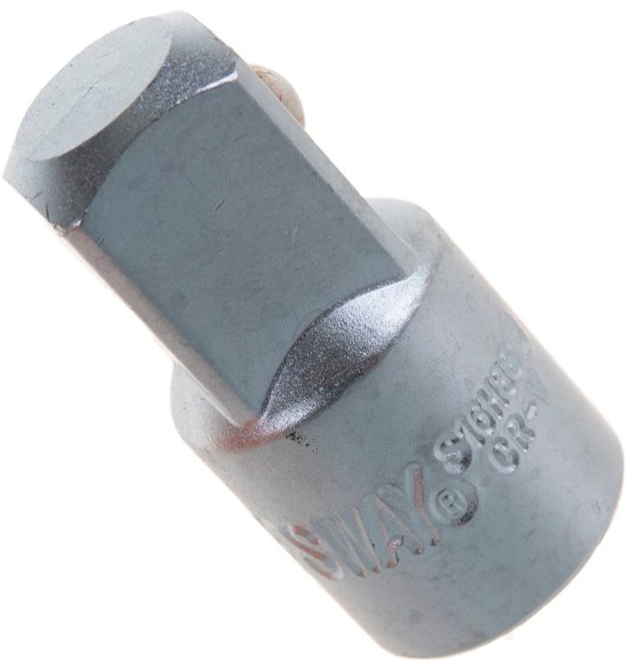 Переходник посадочный квадрат F - M Jonnesway, сталь Cr-V - фото