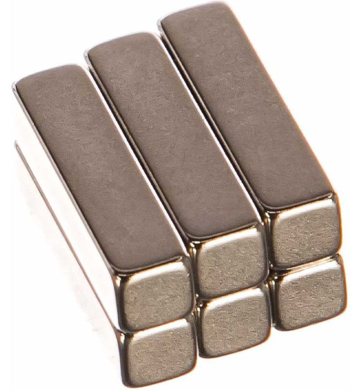 Неодимовый магнит прямоугольник 10х3х2 мм, №38 - фото