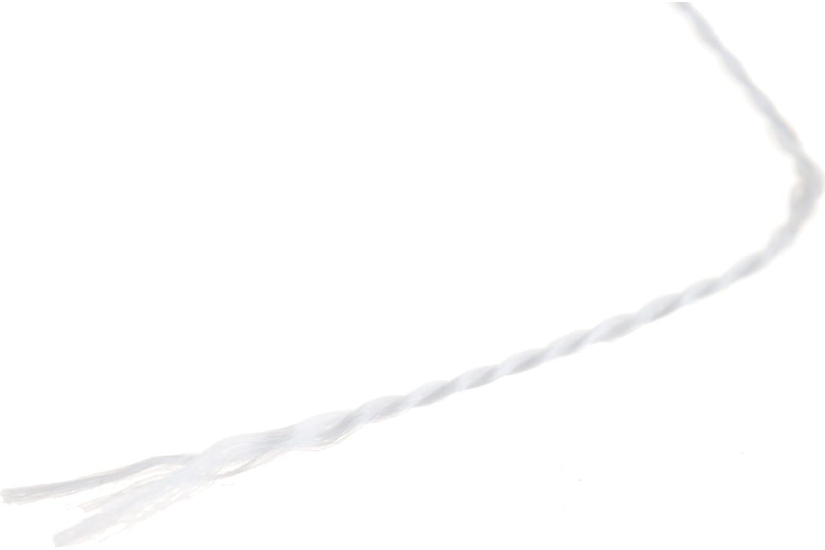 Шнур разметочный капроновый белый 1,5 ммх100 м КУРС 04711 - фото