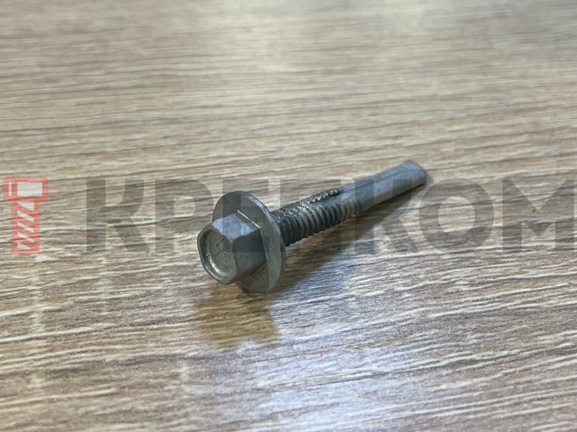 Саморезы с шестигранной головкой и прессшайбой HARPOON HW5-R для профлиста, до 12,5 мм, углеродистая сталь SAE 1022 - фото