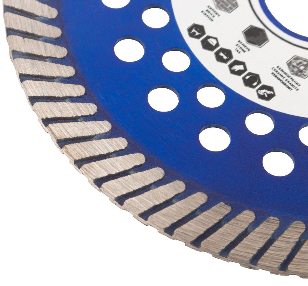 Диск алмазный 125/22,2х2,2 мм универсальный Армобетон Профи, сухой и мокрый рез, FIT 37342 - фото