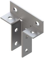 Соединитель Т-образный 38-41 4F10 HZn TERMOCLIP, горячий цинк