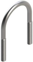 Хомут U-образный 220-225 мм M20 TUB Termoclip 09403044, оцинкованная сталь