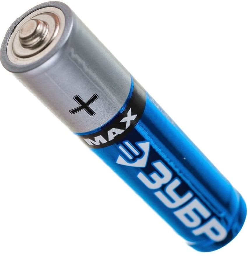 Изображение товара Батарейка минипальчиковая щелочная AAA 1,5 В ЗУБР Turbo-MAX 59203-2C_z01, 2 шт