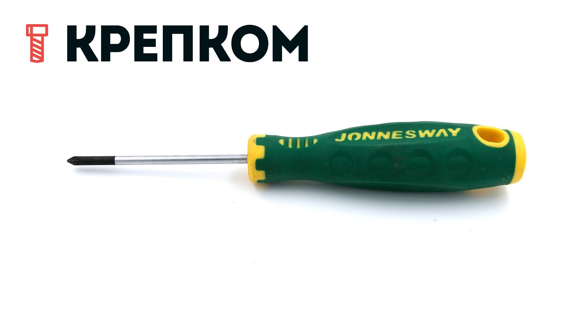 Отвертка Pozidriv PZ0х60 мм Jonnesway ANTI-SLIP GRIP D71Z060