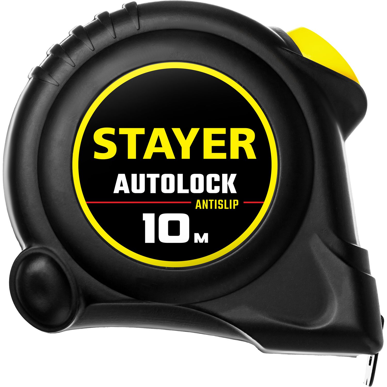 Рулетка измерительная с автостопом 10 м х 25 мм Stayer Autolock 2-34126-10-25 - фото