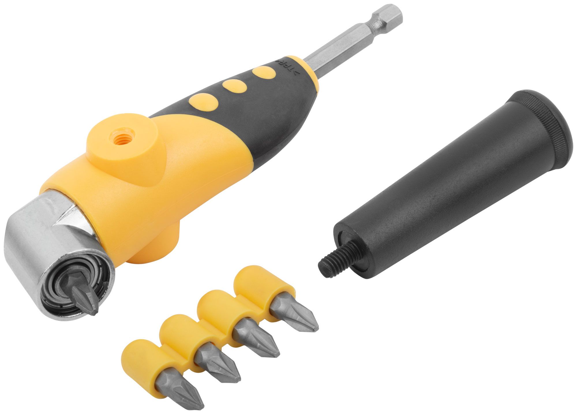 Адаптер для бит угловой FIT 37853, 6 предметов - фото