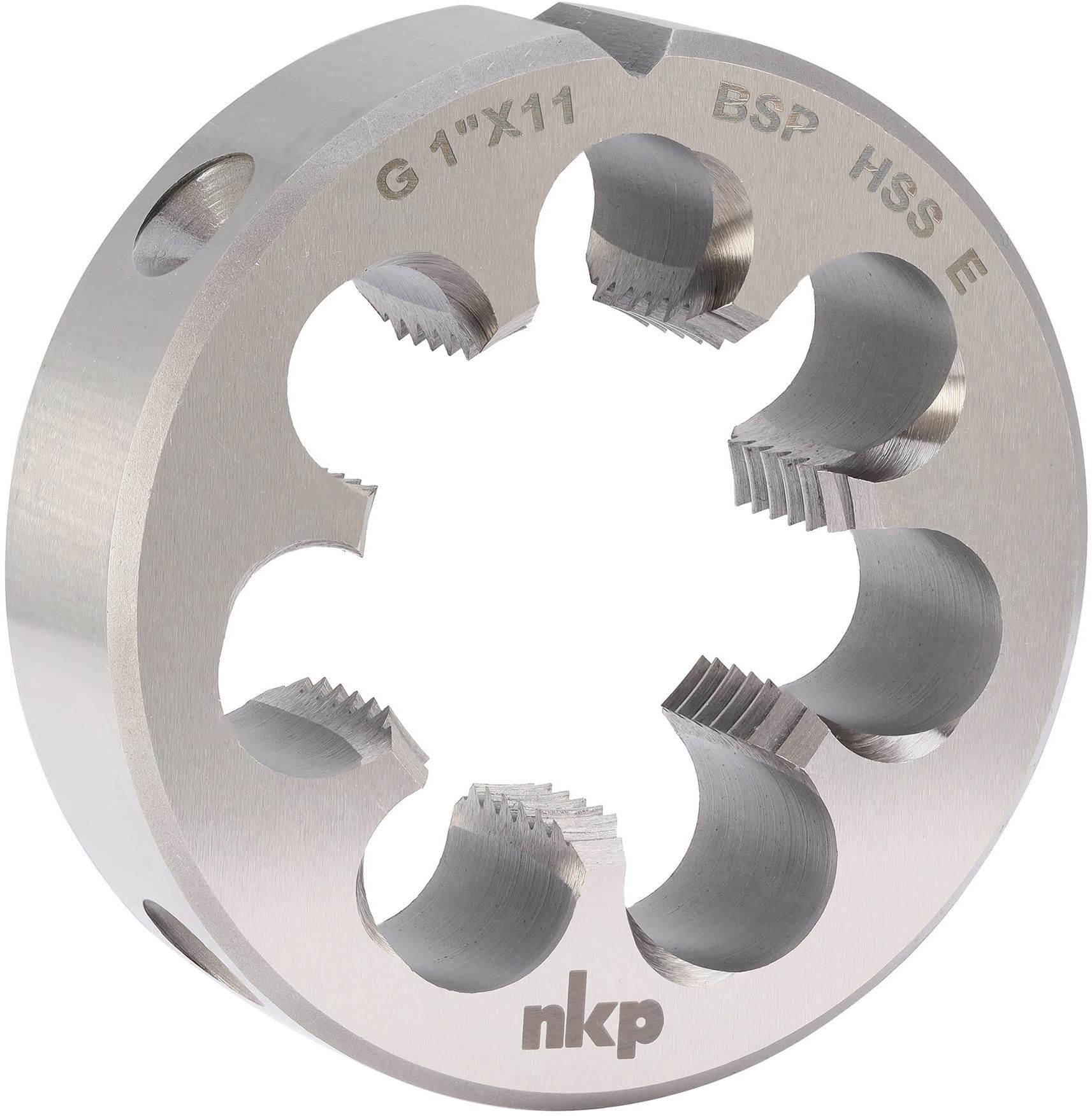 Плашка HSSE DIN EN 24231 NKP, дюймовая резьба G (BSP) - фото