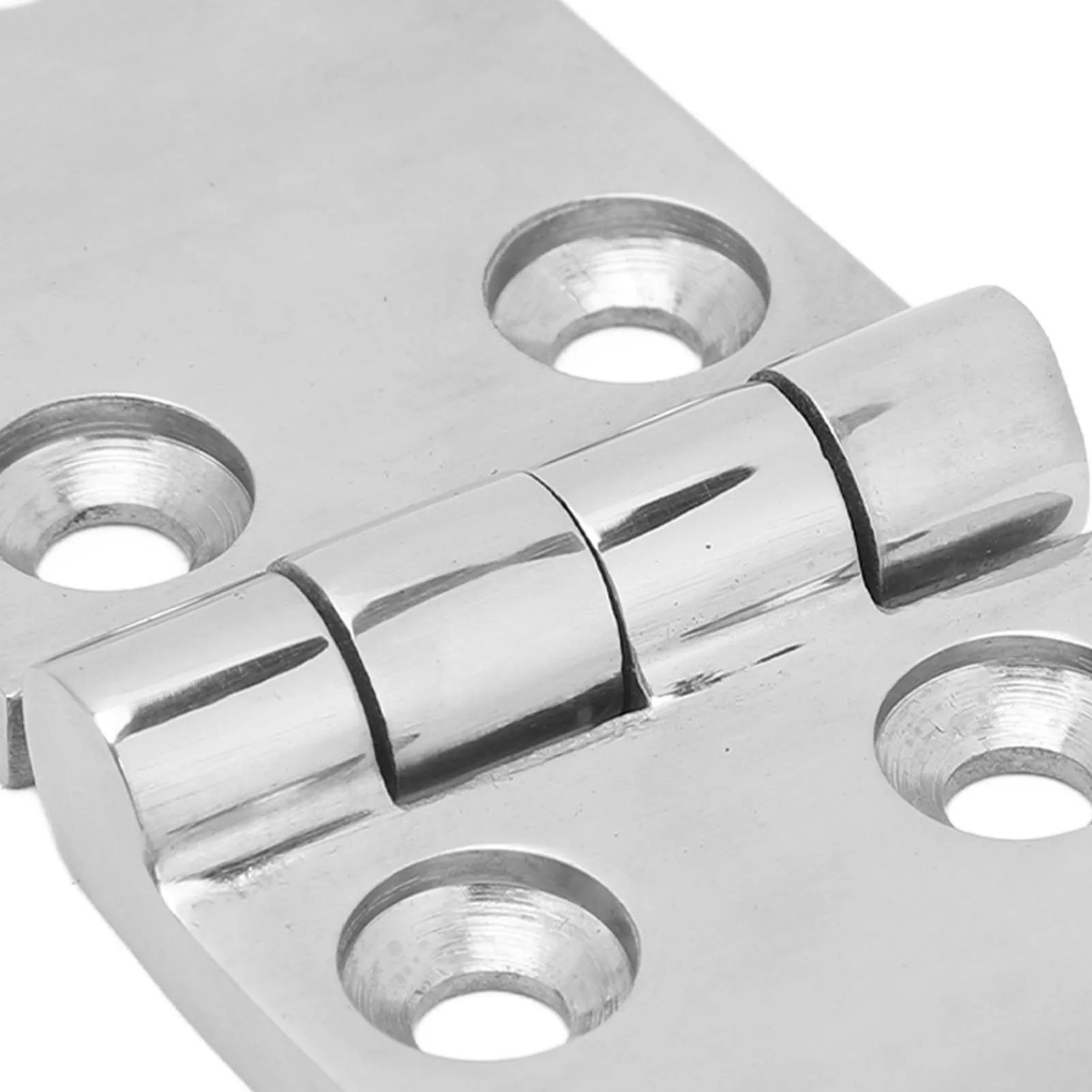 Петля литая 76х38х4,5 мм 8280, тип А, нержавеющая сталь А4 - фото