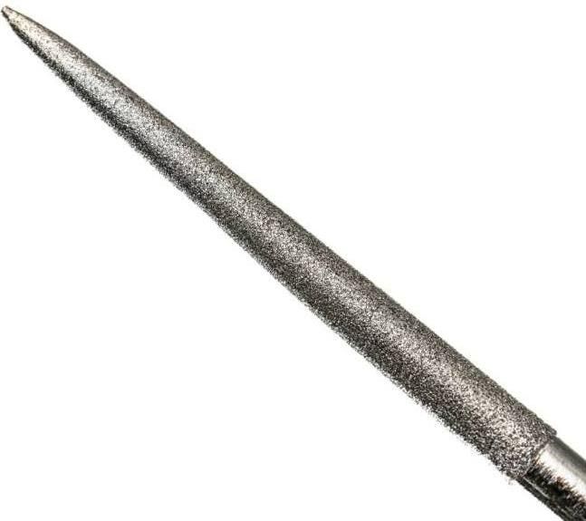 Надфиль круглый 160 / 80 мм Beltools ri.244.92, сталь с алмазным напылением - фото