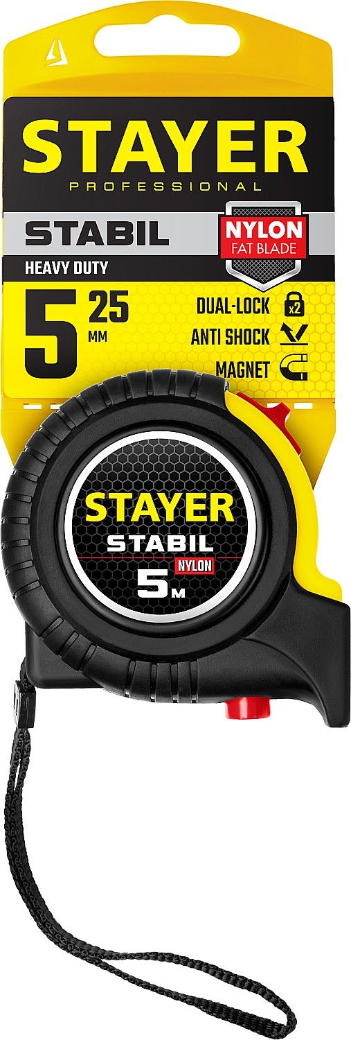 Рулетка измерительная Stayer Stabil Professional - фото