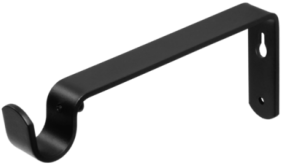 Кронштейн для карниза однорядный D20 150 мм, цвет в ассортименте - фото