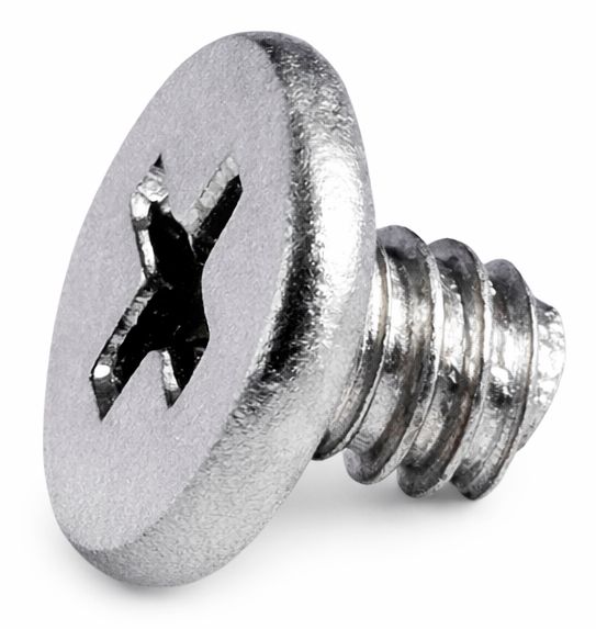Винт М1,4х2 с цилиндрической плоской шляпкой (цинк) - фото