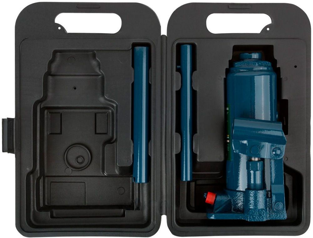 Домкрат гидравлический бутылочный 5 т FIT 64565, в чемодане - фото