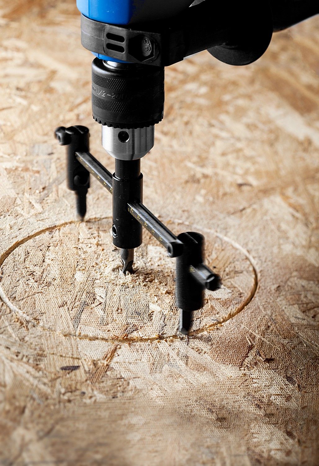 Сверло по дереву регулируемое двурезцовое Балеринка 30-120 мм Stayer 2944 - фото