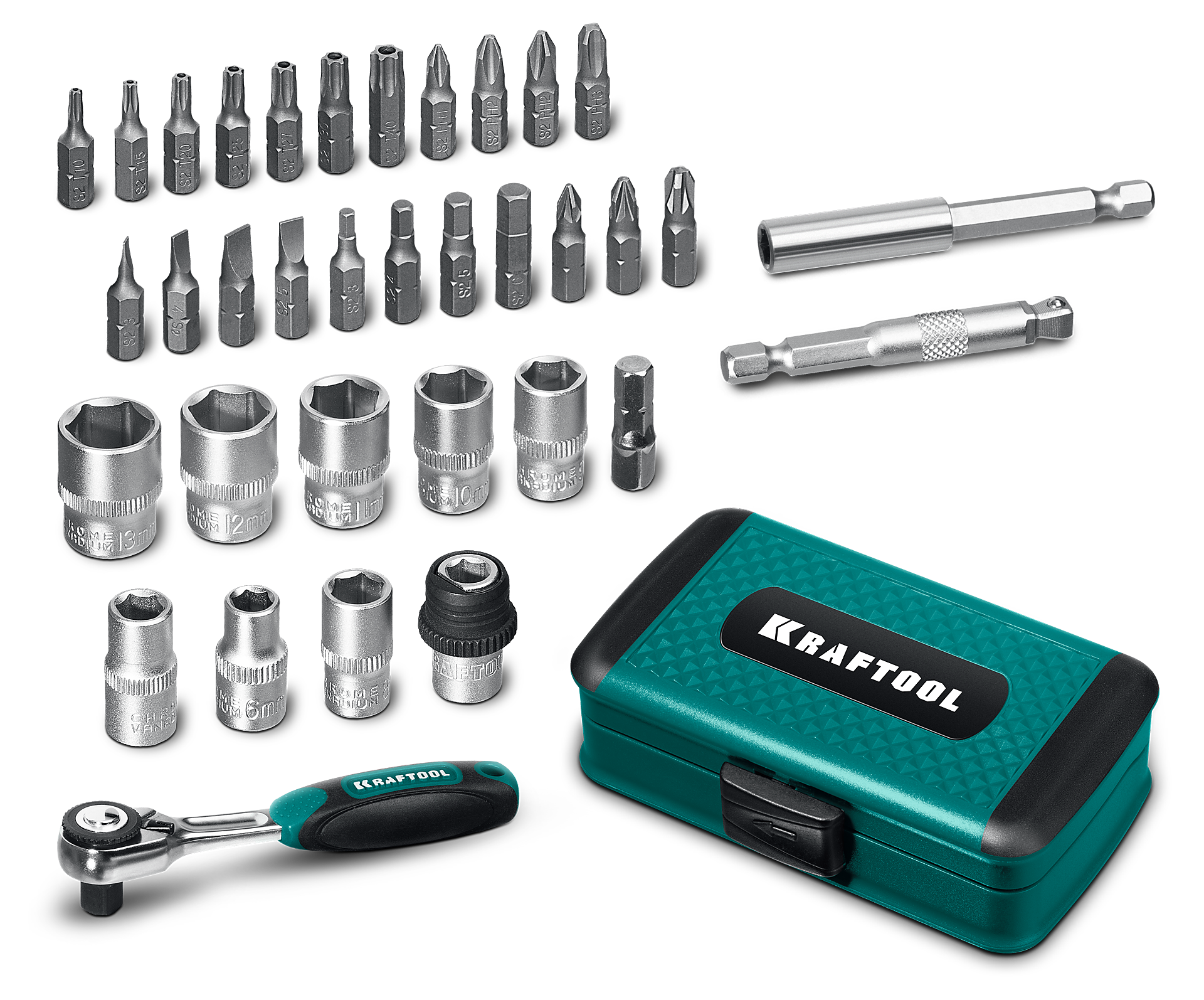 Набор инструмента X-Drive Kraftool 27974 - фото