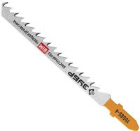 Полотна по дереву T144DF для электролобзика Т-хвостовик 75 мм (6TPI) / 4 мм, ЗУБР 15585-4_z02, биметалл, 2 шт