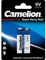 Батарейка Крона Super Heavy Duty 6F22 Camelion 228678