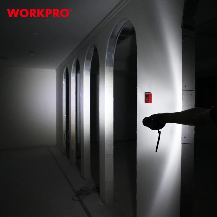 Фонарик светодиодный 6LED 3AAA 30 Лм Workpro WP351002 - фото