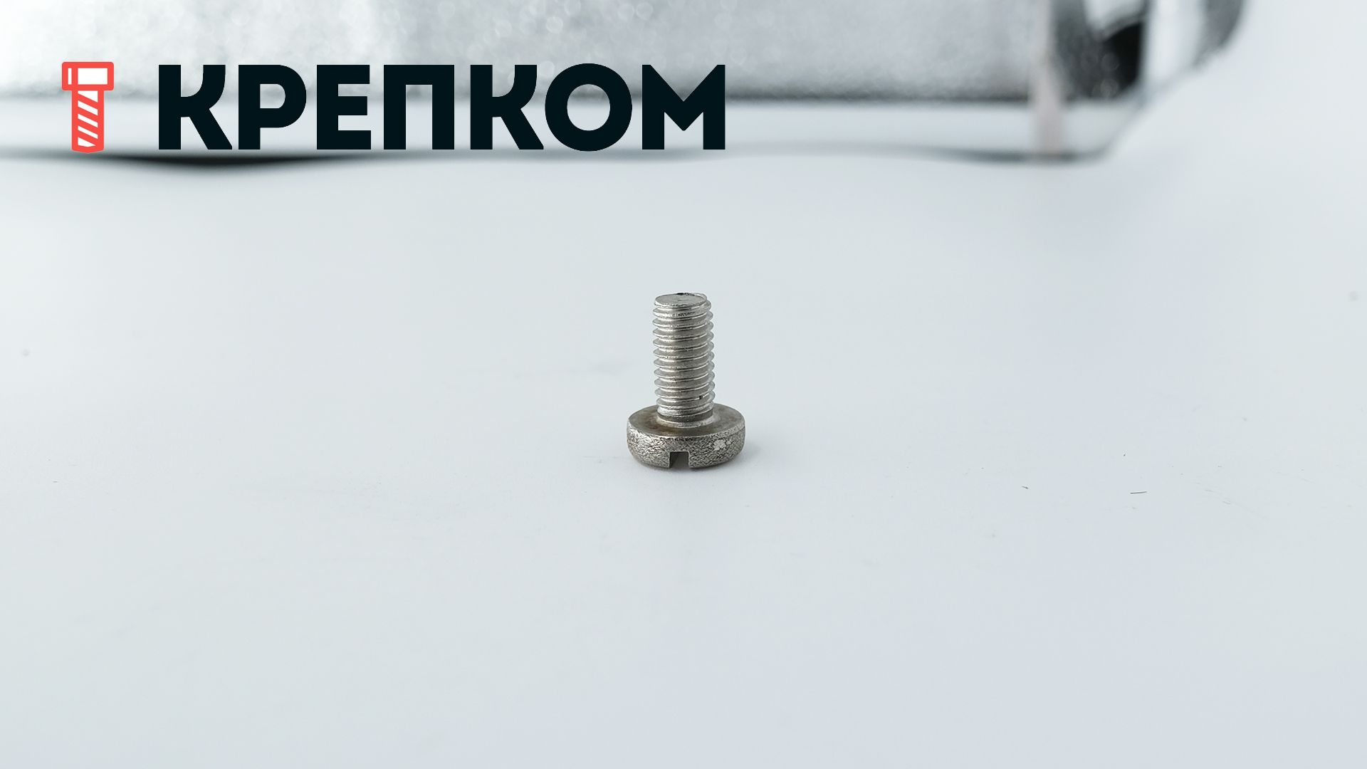 Винт с прямым шлицем DIN 85, нержавеющая сталь А4 - фото