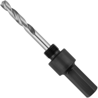 Державка для биметаллических коронок 14-30 мм ЗУБР 29533_z01, шестигранный хвостовик