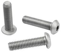 Винт М10х30 мм ISO (DIN) 7380 профиль HEX, класс прочности 10.9, цинк-ламельное покрытие flZnncL/480h