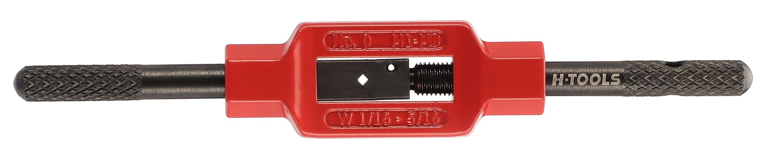 Вороток для метчиков №0 M1-M8 (2,0-5,0 мм) 125 мм DIN 1814 H-Tools 08800020 - фото