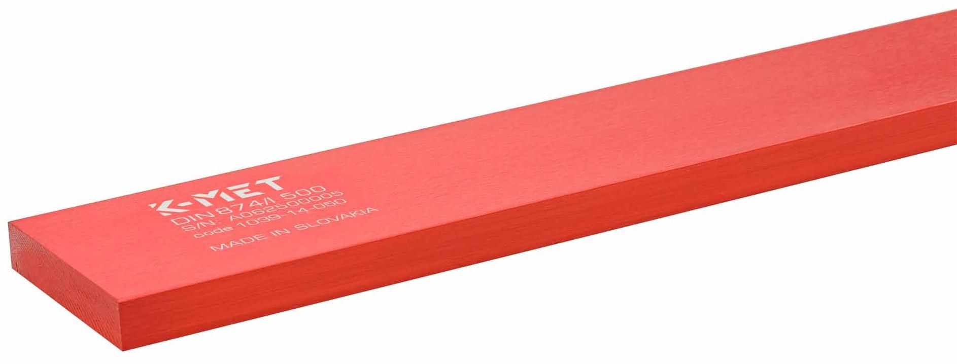 Линейка поверочная ШП-500х60х12 мм класс 1 DIN 874 Kinex 1039-14-050, алюминий - фото