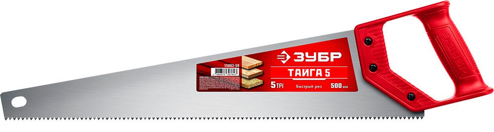 Ножовка для быстрого реза ТАЙГА-5 ЗУБР - фото