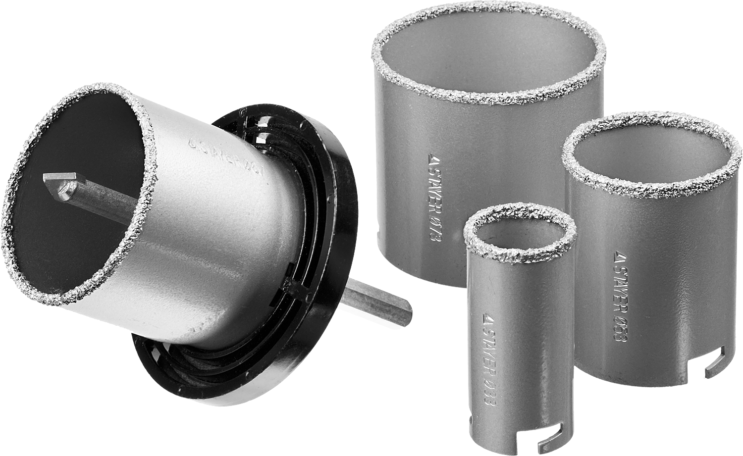 Набор кольцевых коронок с карбидом вольфрама Expert Kraftool 33345-H6, 6 шт - фото