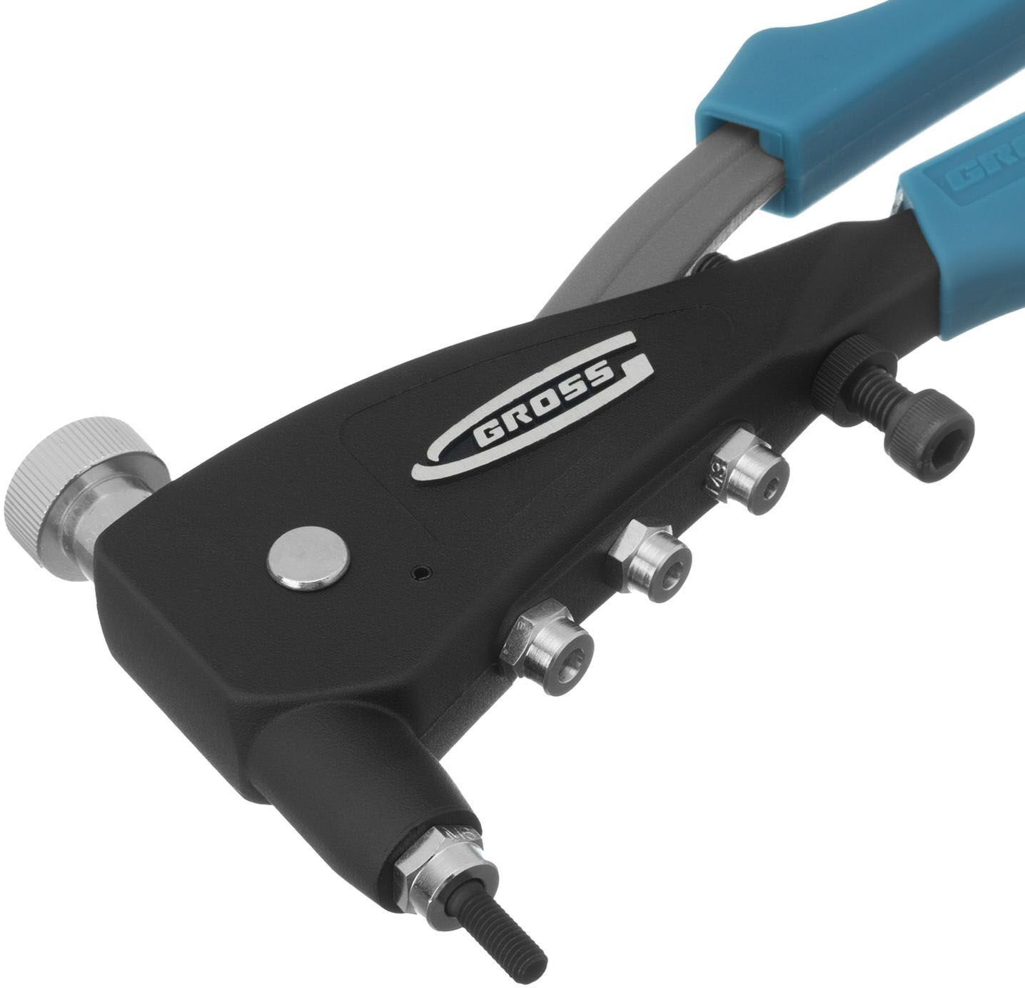 Заклепочник ручной для резьбовых заклепок М3-М6, Gross 40410 - фото