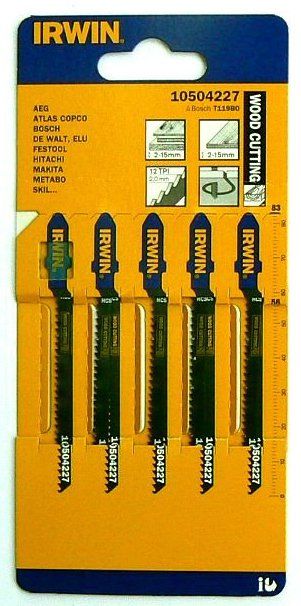 Изображение товара Пилка по дереву Irwin T119BO 10504227 - 80мм (5 шт.)