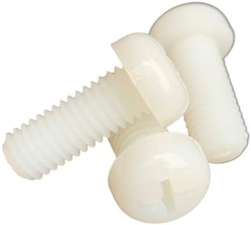 Винт с полукруглой головкой DIN 7985 (ISO 7045), пластик - фото