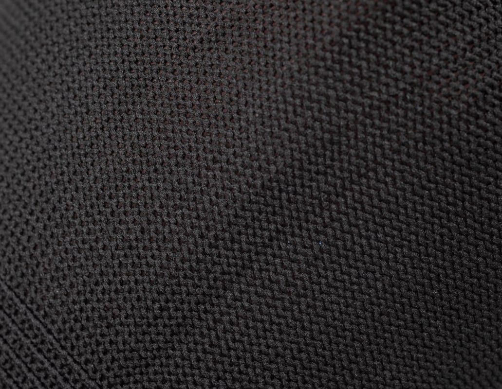 Перчатки нейлоновые с ПВХ, черные - фото