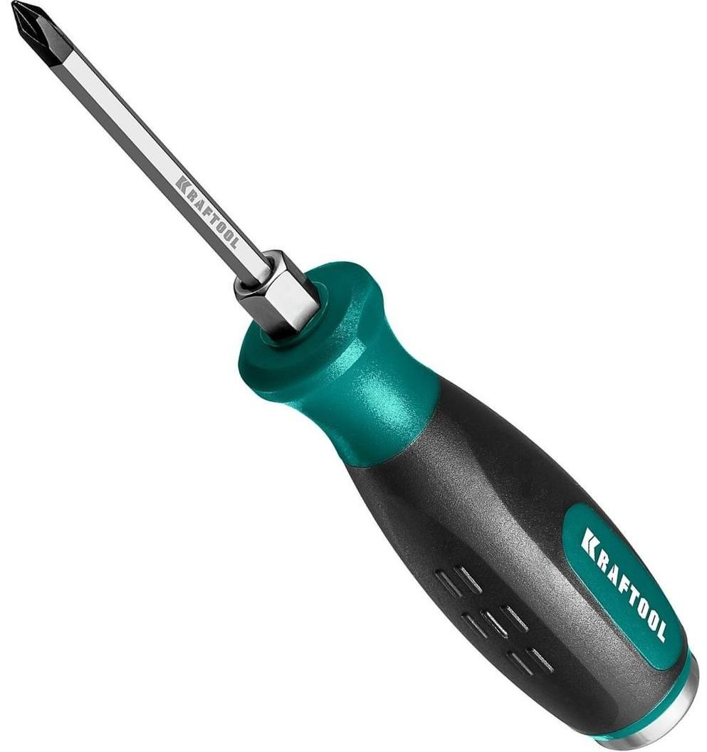 Изображение товара Отвертка ударная крестовая PH1х75 Kraftool Impact 250034-1, сталь Cr-Mo