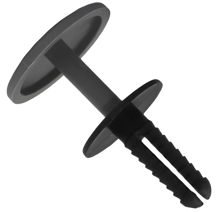 Клипса автомобильная крепежная с нажимным штырьком AS-1422 - фото