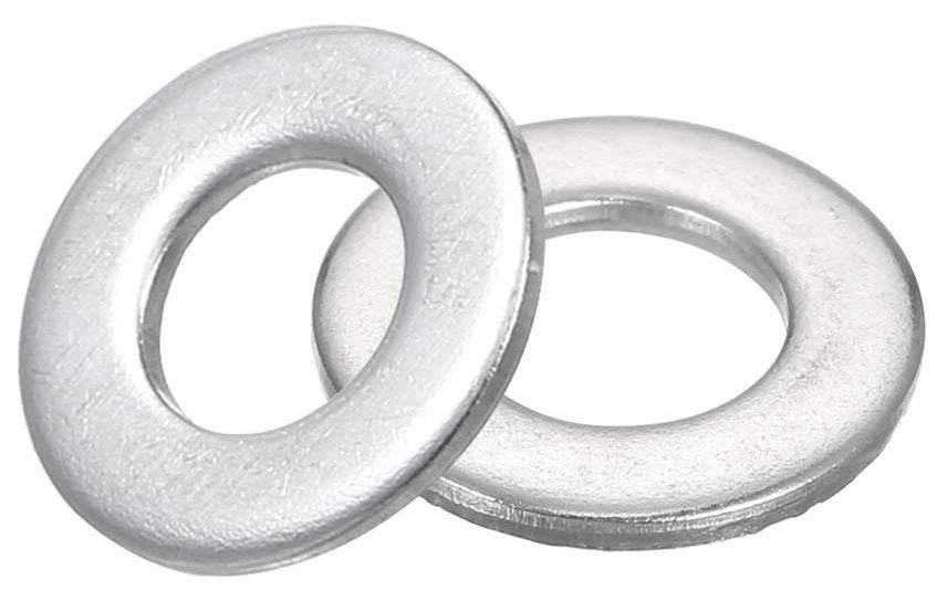 Шайба плоская дюймовая DIN 125 form A, нержавеющая сталь А2 - фото