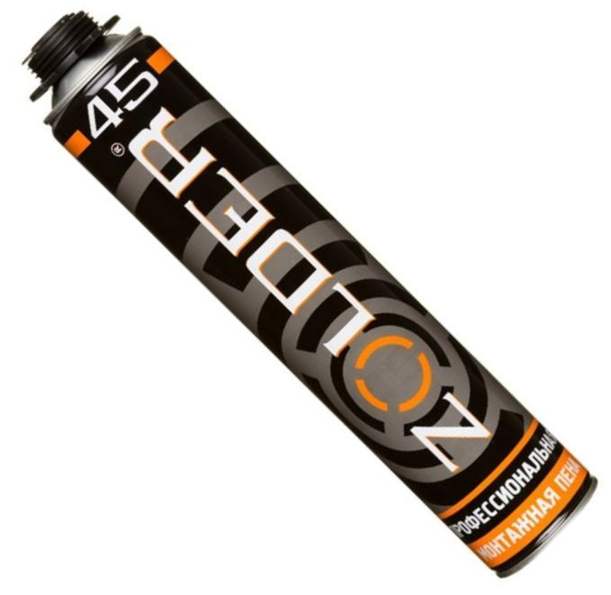 Пена монтажная всесезонная профессиональная 750 мл ZOLDER Prof 45 322648 - фото